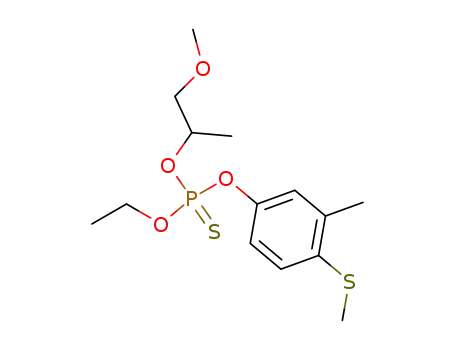 Thiophosphoric acid O-ethyl ester O'-(2-methoxy-1-methyl-ethyl) ester O''-(3-methyl-4-methylsulfanyl-phenyl) ester