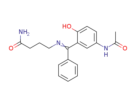 Butanamide,
4-[[[5-(acetylamino)-2-hydroxyphenyl]phenylmethylene]amino]-