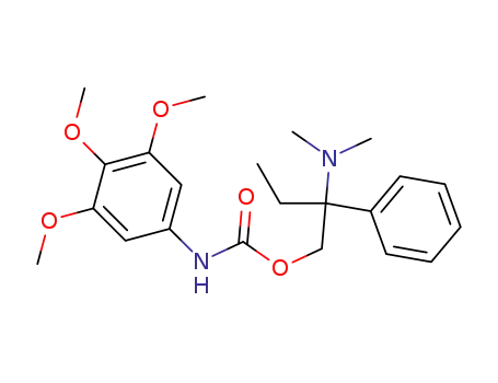 (3,4,5-Trimethoxy-phenyl)-carbamic acid 2-dimethylamino-2-phenyl-butyl ester
