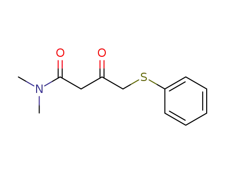 N,N-Dimethyl-4-phenylthioacetoacetamid