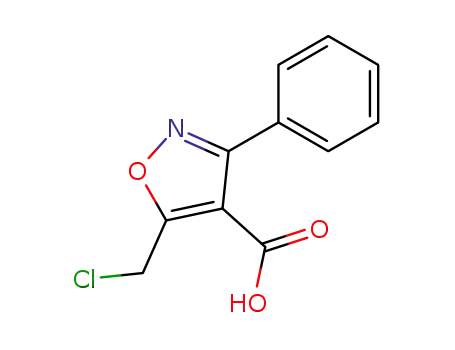 Cas Chloromethyl Phenyl Isoxazole Carboxylic Acid