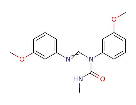 1-(3-Methoxy-phenyl)-1-{[(E)-3-methoxy-phenylimino]-methyl}-3-methyl-urea