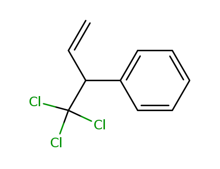 Molecular Structure of 61670-63-1 (Benzene, [1-(trichloromethyl)-2-propenyl]-)