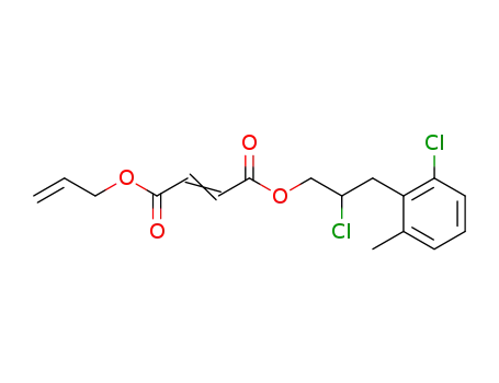 3-Carballyloxy-acrylsaeure-2'-chlor-3'-(6-chlor-o-tolyl)-propylester