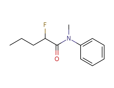 2-fluoro-pentanoic acid <i>N</i>-methyl-anilide