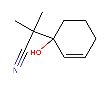 methyl-2 (hydroxy-1 cyclohexene-2 yl)-2 propanenitrile