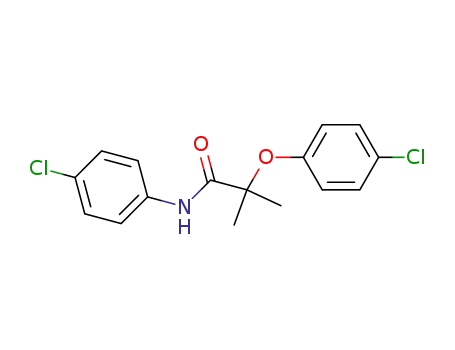 Propanamide, 2-(4-chlorophenoxy)-N-(4-chlorophenyl)-2-methyl-