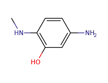 4-Amino-2-hydroxy-1-methylamino-benzol