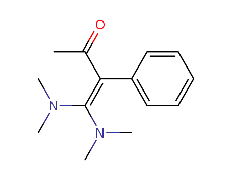 Molecular Structure of 31774-39-7 (3-Buten-2-one, 4,4-bis(dimethylamino)-3-phenyl-)
