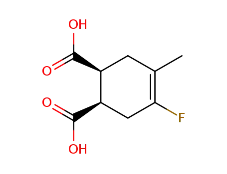 (+/-)-5-fluoro-4-methyl-cyclohexene-<sup>(4)</sup>-dicarboxylic acid-(1<i>r</i>.2<i>c</i>)