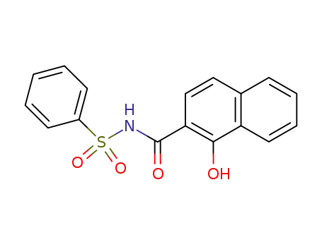 benzenesulfonyl-(1-hydroxy-[2]naphthoyl)-amine