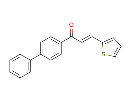 2-Propen-1-one, 1-[1,1'-biphenyl]-4-yl-3-(2-thienyl)-