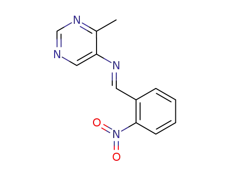 (4-methyl-pyrimidin-5-yl)-(2-nitro-benzyliden)-amine