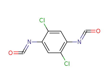 Molecular Structure of 76806-37-6 (Benzene, 1,4-dichloro-2,5-diisocyanato-)