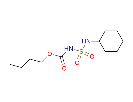 cyclohexylsulfamoyl-carbamic acid butyl ester