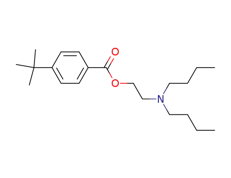 4-<i>tert</i>-butyl-benzoic acid-(2-dibutylamino-ethyl ester)
