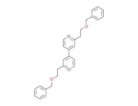 Molecular Structure of 114546-92-8 (4,4'-Bipyridine, 2,2'-bis[2-(phenylmethoxy)ethyl]-)