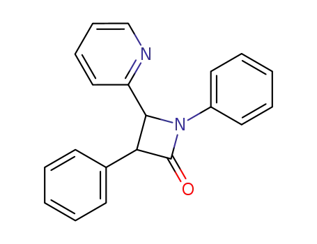 1,3-diphenyl-4-[2]pyridyl-azetidin-2-one