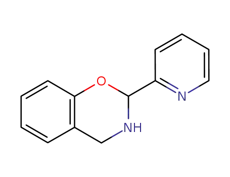 Molecular Structure of 134777-97-2 (2-Pyridin-2-yl-3,4-dihydro-2H-benzo[e][1,3]oxazine)