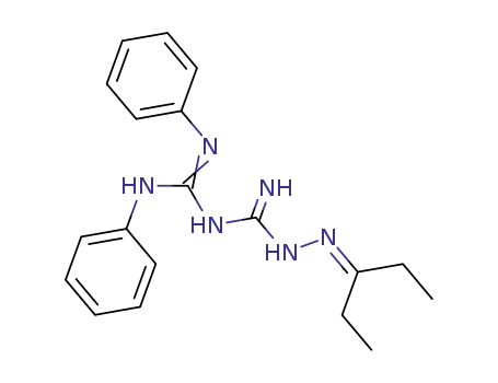 1-<N,N'-Diphenyl-amidino>-3-diaethylmethylenamino-guanidin