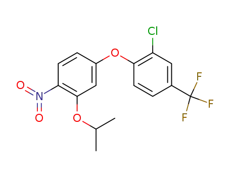 Benzene,
2-chloro-1-[3-(1-methylethoxy)-4-nitrophenoxy]-4-(trifluoromethyl)-