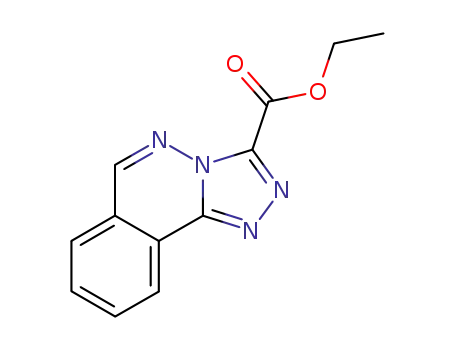 Molecular Structure of 63677-40-7 (1,2,4-Triazolo[3,4-a]phthalazine-3-carboxylic acid, ethyl ester)