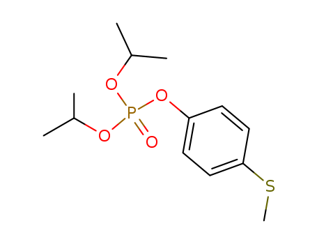 Phosphoric acid, bis(1-methylethyl) 4-(methylthio)phenyl ester