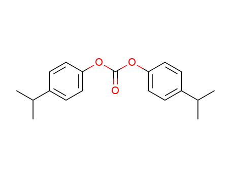 Molecular Structure of 2167-55-7 (bis(4-propan-2-ylphenyl) carbonate)