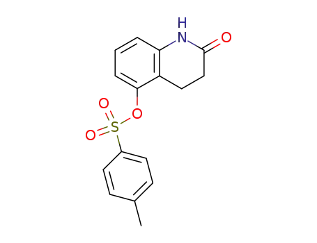 Molecular Structure of 72995-14-3 (2(1H)-Quinolinone, 3,4-dihydro-5-[[(4-methylphenyl)sulfonyl]oxy]-)