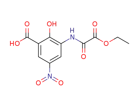 Benzoic acid, 3-[(ethoxyoxoacetyl)amino]-2-hydroxy-5-nitro-