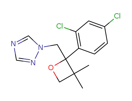 1H-1,2,4-Triazole,
1-[[2-(2,4-dichlorophenyl)-3,3-dimethyl-2-oxetanyl]methyl]-