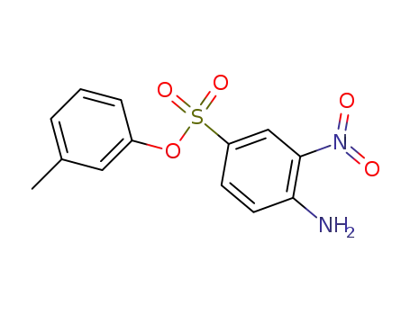 Benzenesulfonic acid, 4-amino-3-nitro-, 3-methylphenyl ester