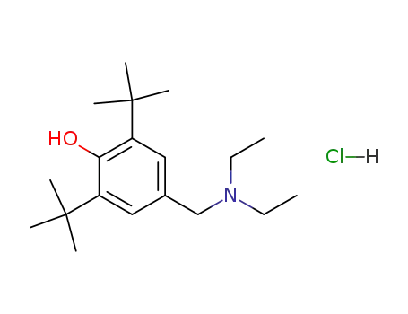 Phenol, 4-[(diethylamino)methyl]-2,6-bis(1,1-dimethylethyl)-,
hydrochloride