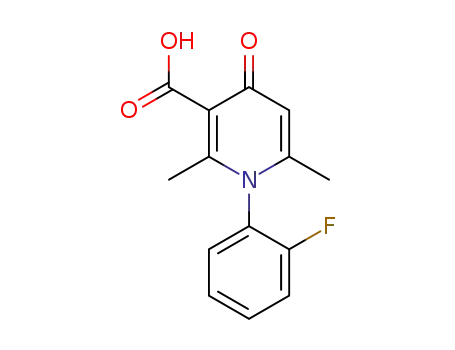 3-Pyridinecarboxylic acid,
1-(2-fluorophenyl)-1,4-dihydro-2,6-dimethyl-4-oxo-
