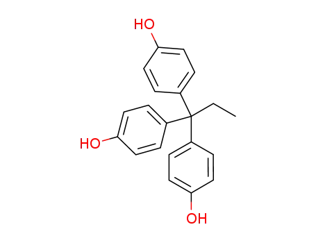 Molecular Structure of 141888-09-7 (Phenol, 4,4',4''-propylidynetris-)