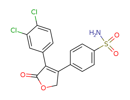 Benzenesulfonamide, 4-[4-(3,4-dichlorophenyl)-2,5-dihydro-5-oxo-3-furanyl]-