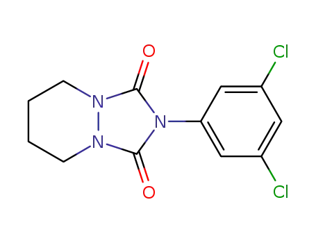 Molecular Structure of 58744-07-3 (1H-[1,2,4]Triazolo[1,2-a]pyridazine-1,3(2H)-dione,
2-(3,5-dichlorophenyl)tetrahydro-)