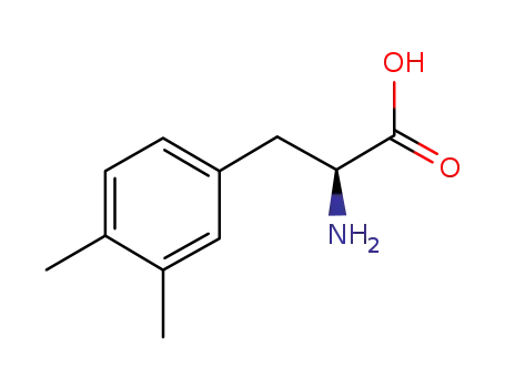 Molecular Structure of 142995-28-6 (3,4-Dimethy-L-Phenylalanine)
