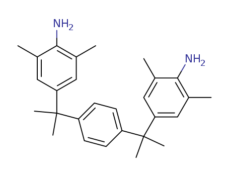 Benzenamine,4,4'-[1,4-phenylenebis(1-methylethylidene)]bis[2,6-dimethyl-
