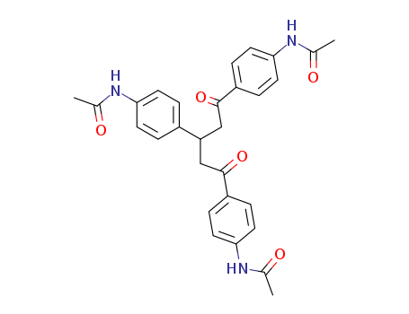 126173-01-1, 1,3,5-Tris(4-acetamidophenyl)penta-1,5-dione,