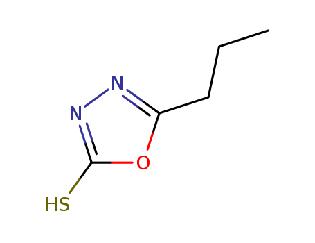 1,3,4-Oxadiazole-2(3H)-thione, 5-propyl-