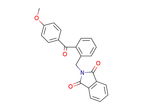 1H-Isoindole-1,3(2H)-dione, 2-[[2-(4-methoxybenzoyl)phenyl]methyl]-