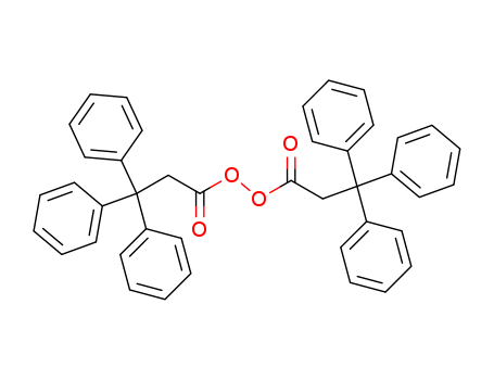 Peroxide, bis(1-oxo-3,3,3-triphenylpropyl)