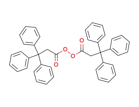 Molecular Structure of 78357-24-1 (Peroxide, bis(1-oxo-3,3,3-triphenylpropyl))
