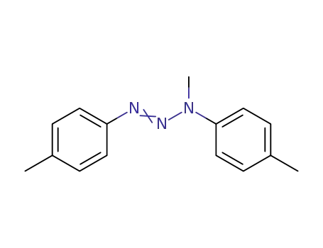 Molecular Structure of 42035-11-0 (1-Triazene, 3-methyl-1,3-bis(4-methylphenyl)-)