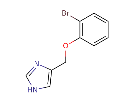 1H-Imidazole, 4-[(2-bromophenoxy)methyl]-
