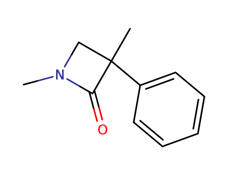2-Azetidinone, 1,3-dimethyl-3-phenyl-