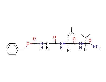 Molecular Structure of 14611-16-6 (L-Valinamide, N-[(phenylmethoxy)carbonyl]glycyl-L-leucyl-)