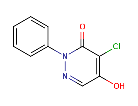 3(2H)-Pyridazinone, 4-chloro-5-hydroxy-2-phenyl-