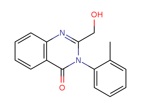 4(3H)-Quinazolinone, 2-(hydroxymethyl)-3-(2-methylphenyl)-